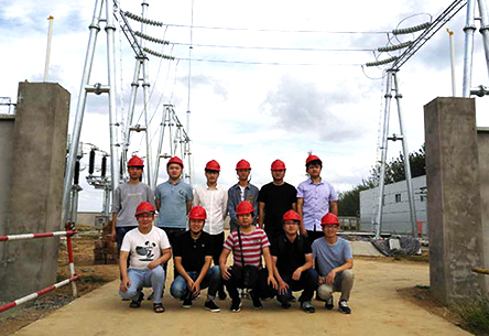 公司電網(wǎng)部變電專(zhuān)業(yè)室組織赴巢湖欄桿變參觀(guān)學(xué)習(xí)